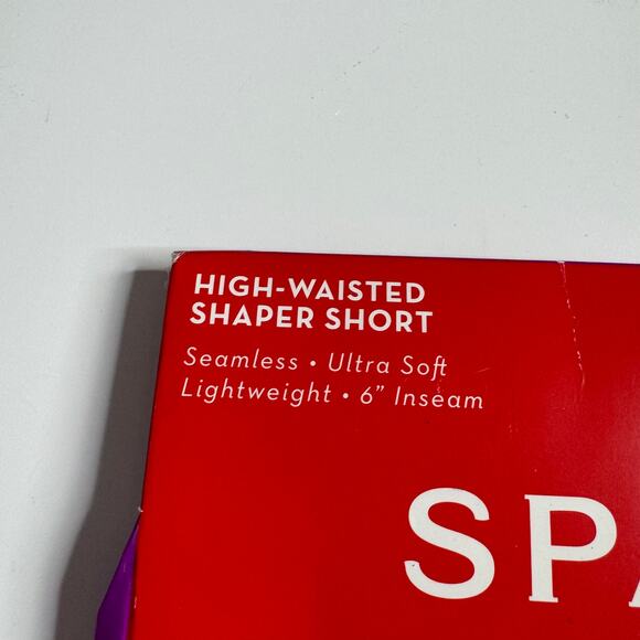 NWT SPANX Higher Power Short High Waisted Shaper Short Medium Soft Nude - Picture 2 of 3